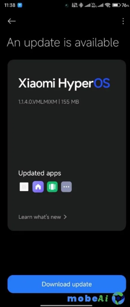 Xiaomi 13T Pro Android 15 update 1