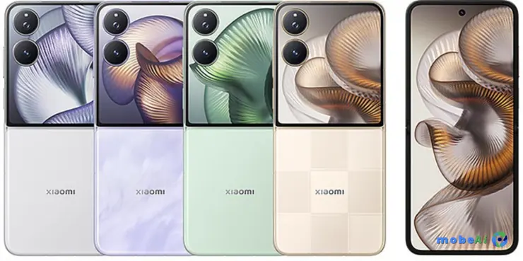 2 Xiaomi Mix Flip 2 colors