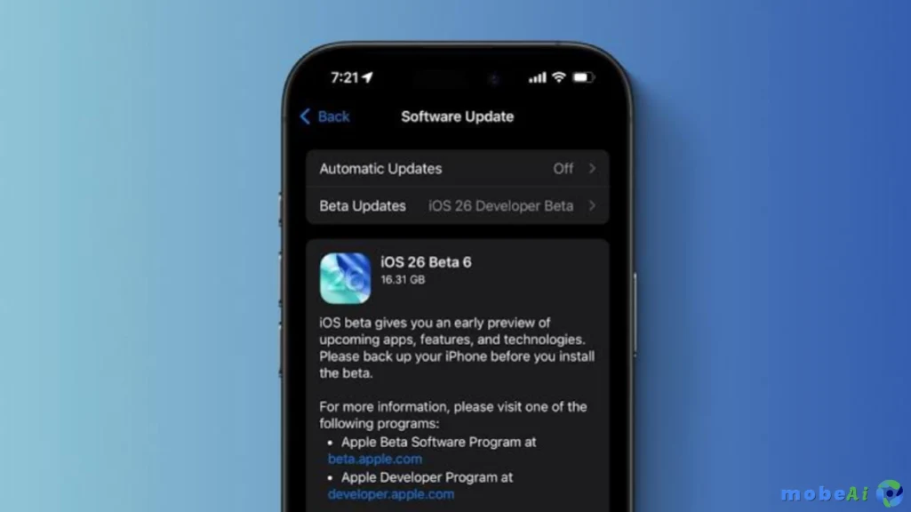 ios 26 beta 6 new animations ringtones