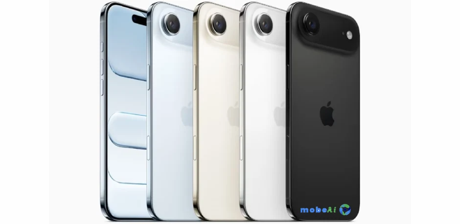 4 iPhone Air colors