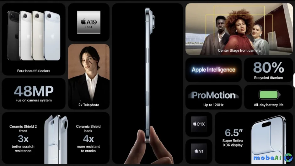 3 iPhone Air specifications