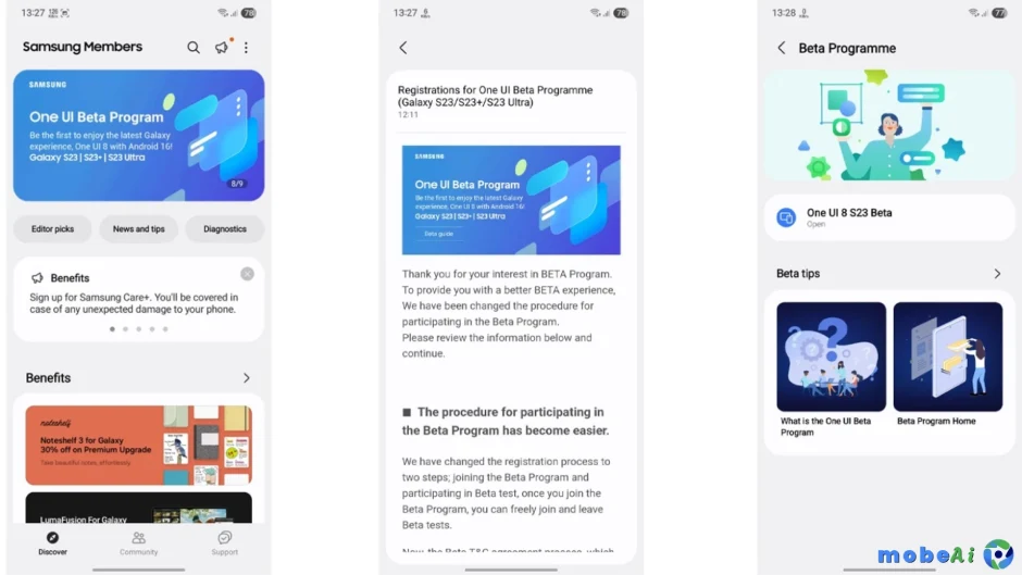 3 one ui 8 android 16 galaxy s23 2