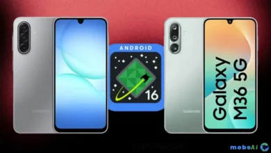 طرح تحديث One UI 8 المستقر لهواتف Galaxy A17 5G و Galaxy M36 5G