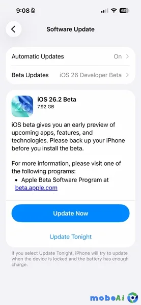2 تحديث iOS 26.2 رسميًا – مميزات جديدة في شاشة القفل والخصوصية وAirPods… التفاصيل الكاملة