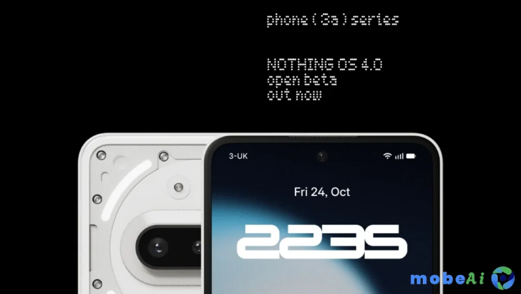 تحديث Nothing OS 4.0 Open Beta 2 يبدأ في الوصول لهواتف Nothing Phone 3a